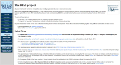 Desktop Screenshot of bias-project.org.uk