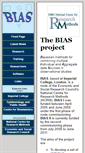 Mobile Screenshot of bias-project.org.uk